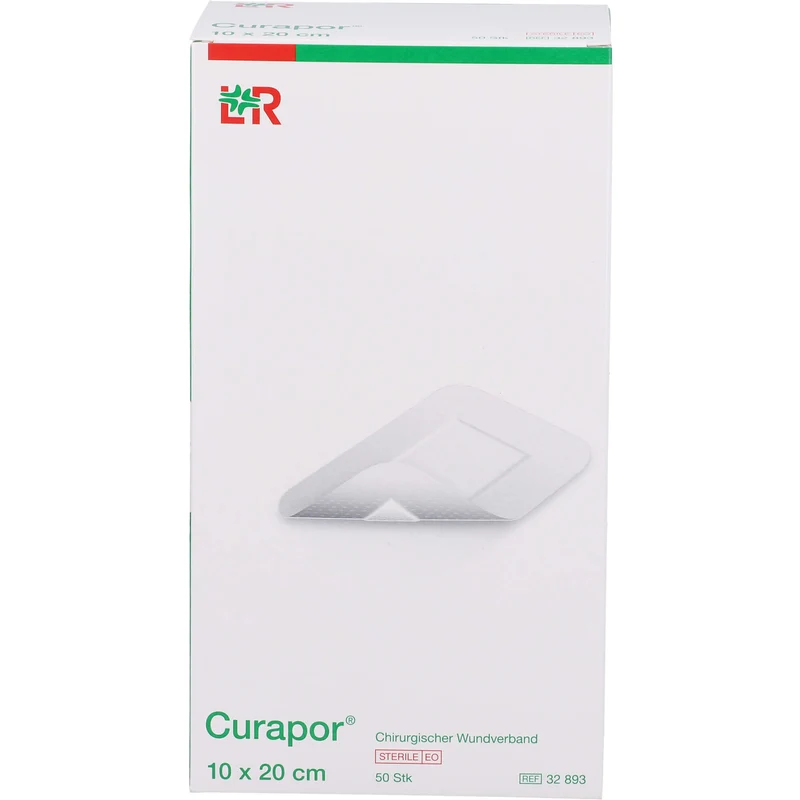 Curapor Wundverband steril 10x20cm, 50 St PFL