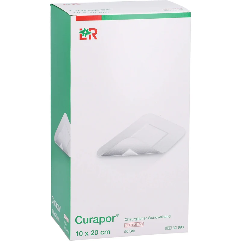 Curapor Wundverband steril 10x20cm, 50 St PFL