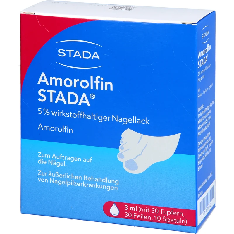 Amorolfin STADA Nagellack bei Nagelpilz, 3 ml Wirkstoffhaltiger Nagellack