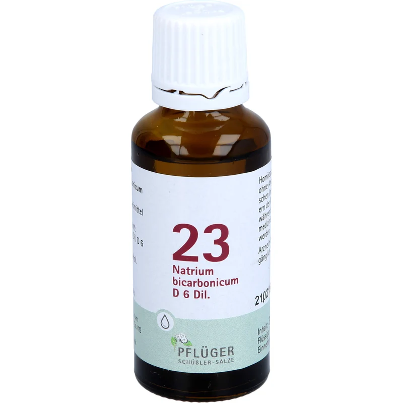 Pflüger Biochemie Nr.23 Natrium bicarbonicum D6 Dilution, 30 ml Lösung