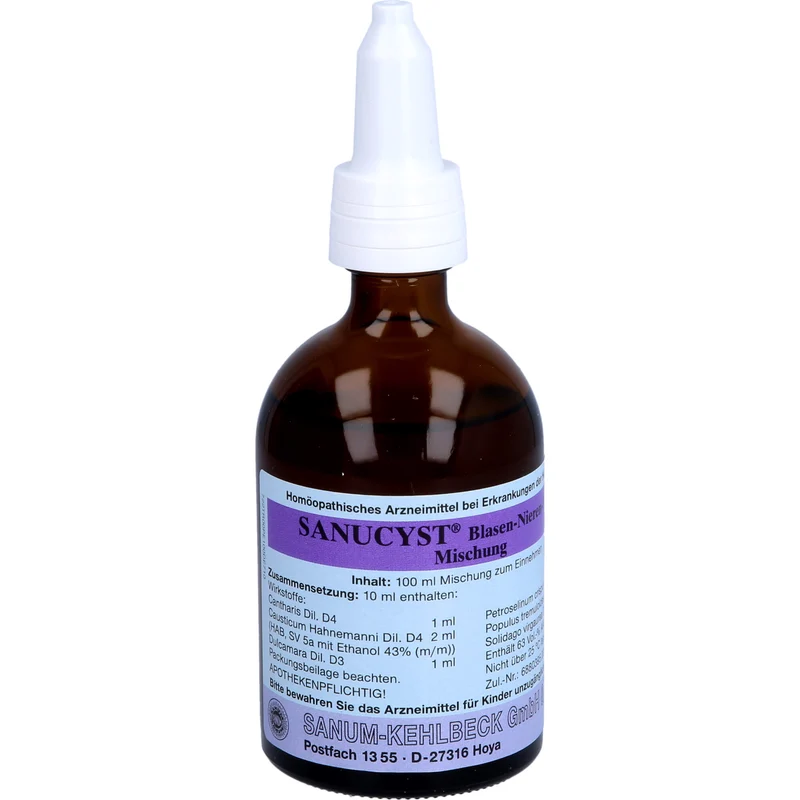 Sanucyst® Blasen-Nieren-Tropfen, 100 ml TEI