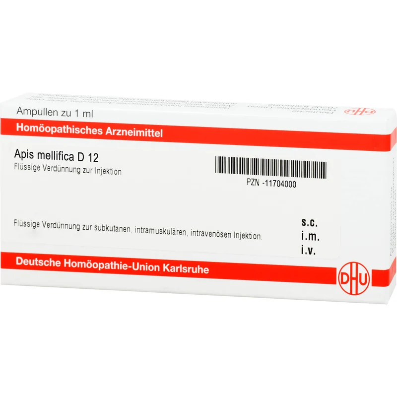 DHU Apis mellifica D12 Ampullen, 8 St. Ampullen