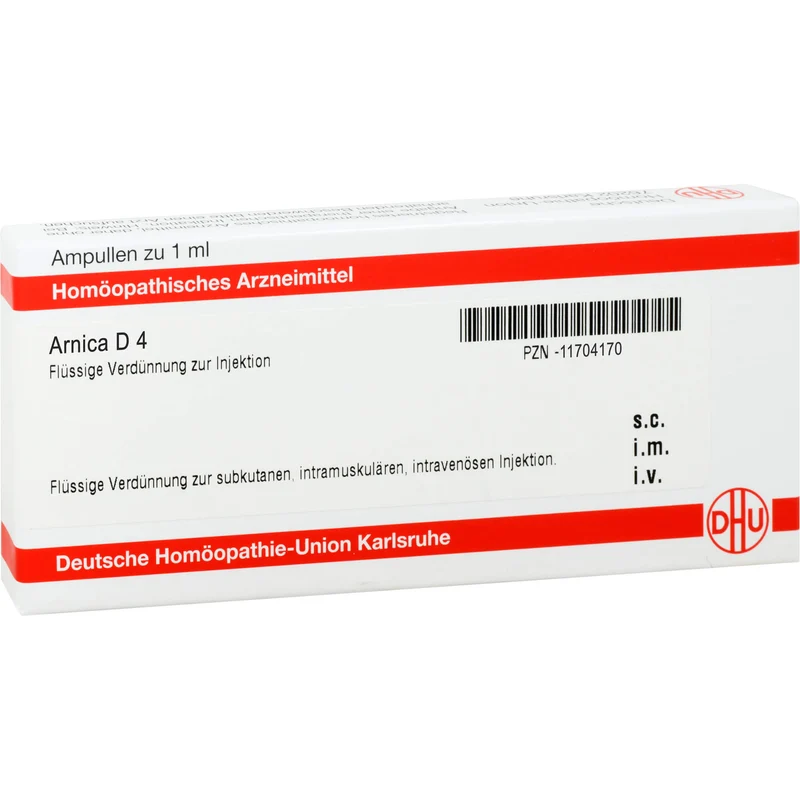 DHU Arnica D4 Ampullen, 8 St. Ampullen