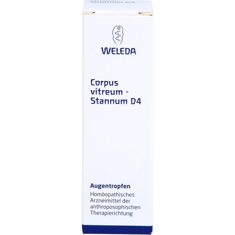 Corpus vitreum Stannum D4 Weleda Augentr., 10 ml ATR