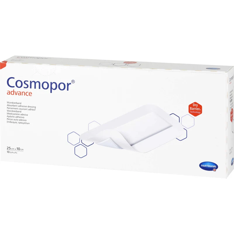Cosmopor Advance 25cmx10cm, 10 St PFL