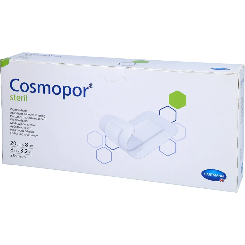 COSMOPOR STERIL 20X8CM, 25 St PFL