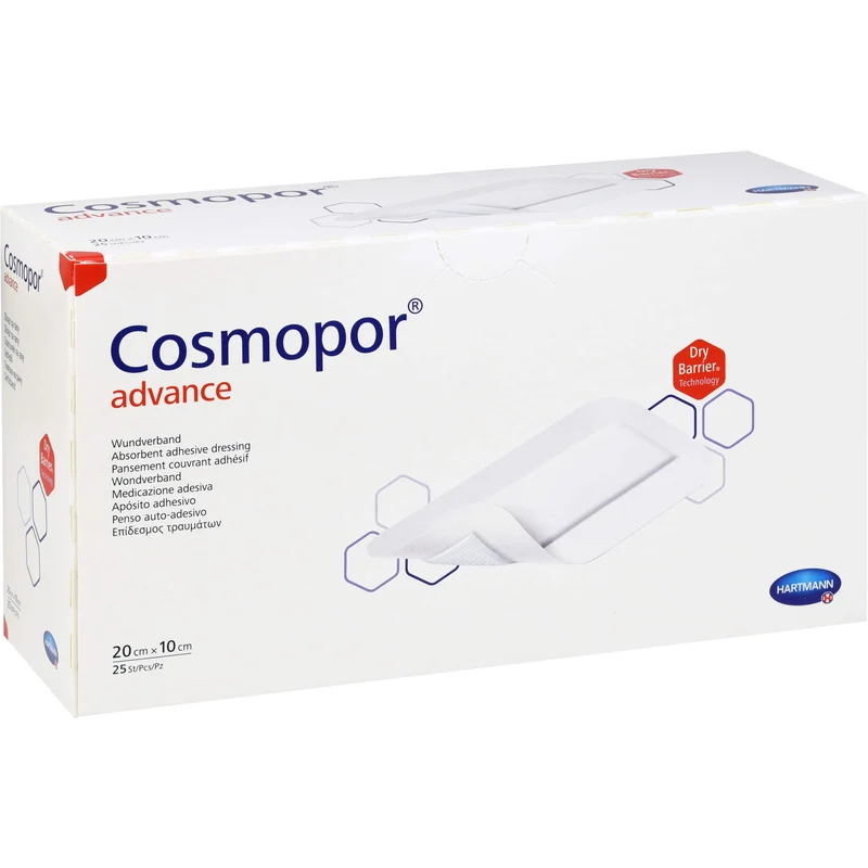 Cosmopor Advance 20x10cm, 25 St PFL