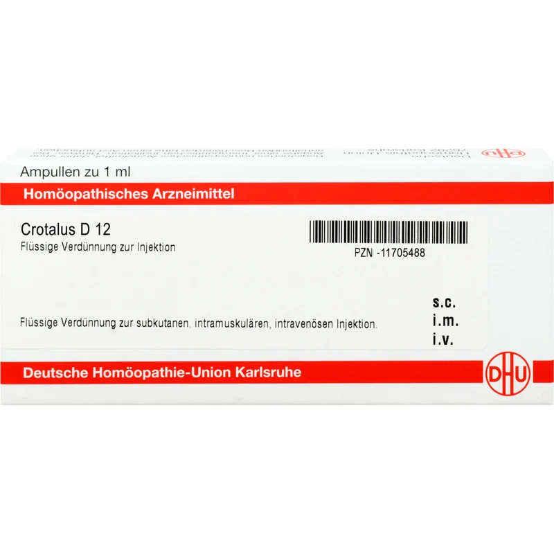 Crotalus D12 DHU Ampullen, 8 St. Ampullen