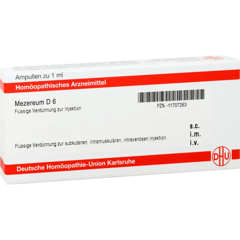 Mezereum D6 DHU Ampullen, 8 St. Ampullen
