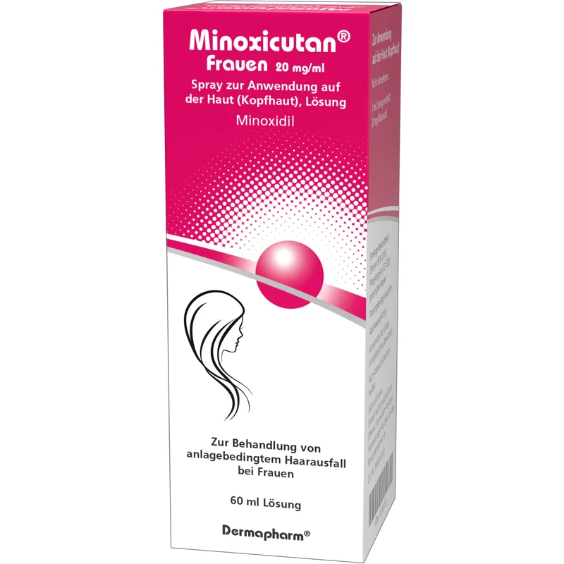 Minoxicutan Frauen 20 mg/ml Spray zur Anwendung auf der Haut, 60 ml Lösung