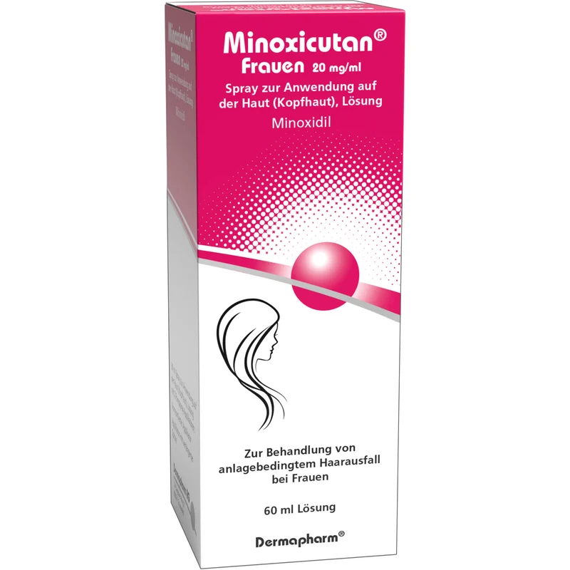 Minoxicutan Frauen 20 mg/ml Spray zur Anwendung auf der Haut, 60 ml Lösung
