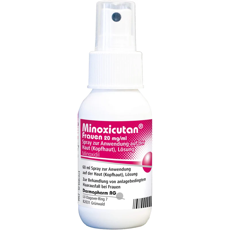 Minoxicutan Frauen 20 mg/ml Spray zur Anwendung auf der Haut, 60 ml Lösung