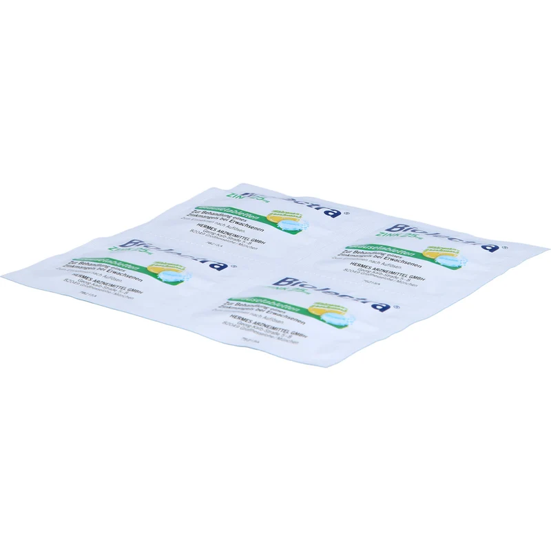 Biolectra Zink 25 mg Zitrone Brausetabletten zur Behandlung eines Zinkmangels, 20 St. Tabletten