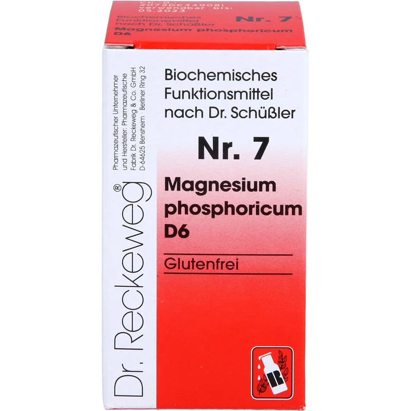 Dr. Reckeweg Biochemie 7 Magnesium phosphoricum D6 Tabletten, 200 St. Tabletten