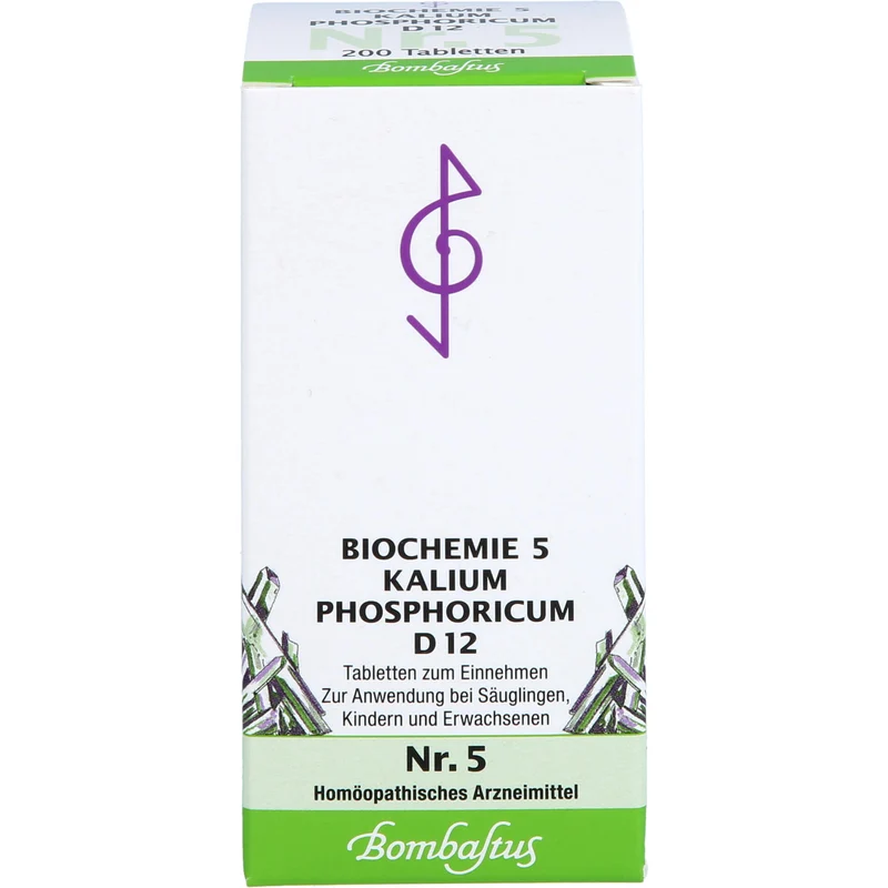 Biochemie 5 Kalium phosphoricum Bombastus D12 Tbl., 200 St TAB