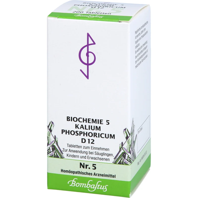 Biochemie 5 Kalium phosphoricum Bombastus D12 Tbl., 200 St TAB