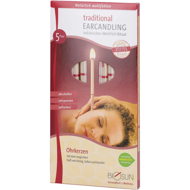 Biosun Ohrkerzen Traditional, 10 St