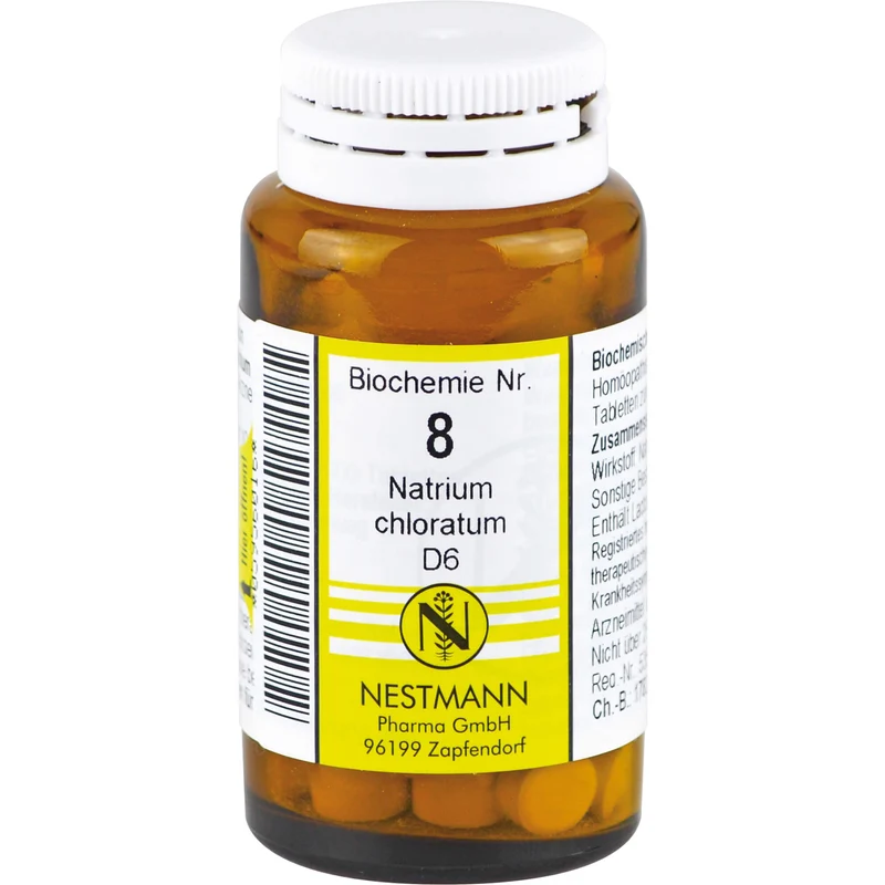 Biochemie 8 Natrium chloratum Nestmann D 6 Tbl., 100 St TAB