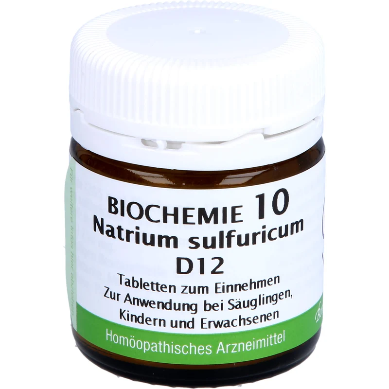 Biochemie 10 Natrium sulfuricum Bombastus D12 Tbl., 80 St TAB
