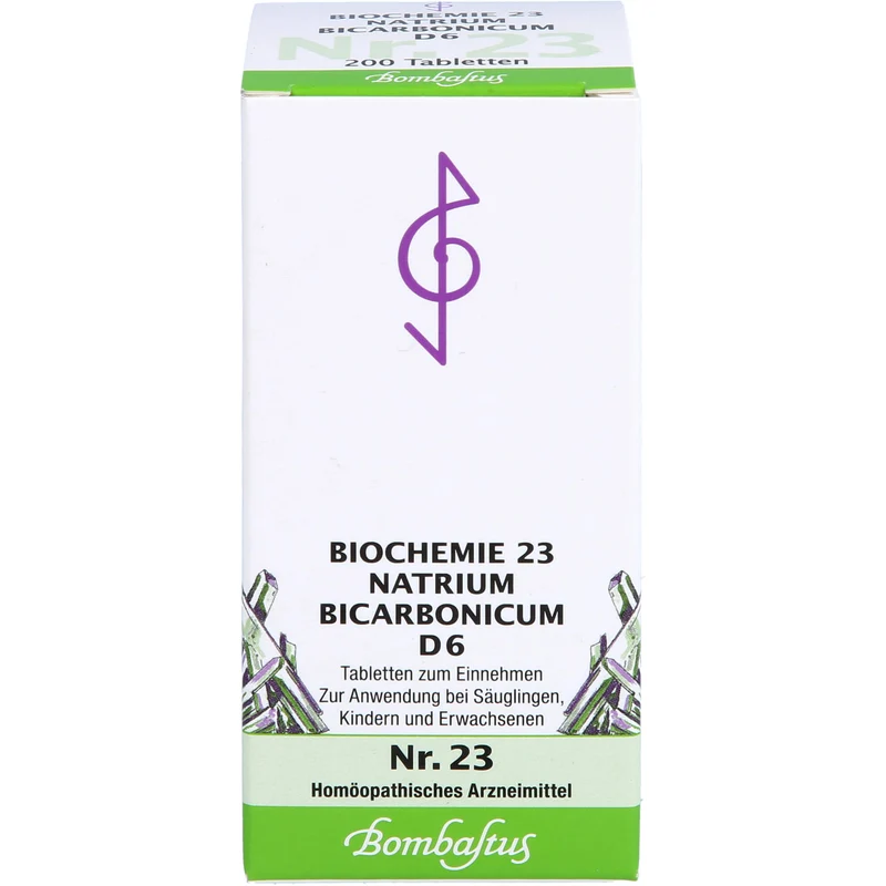 Biochemie 23 Natrium bicarbonicum Bombastus D6 Tbl., 200 St TAB