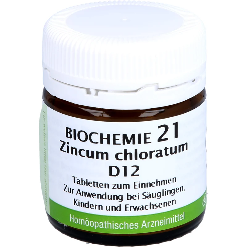 Biochemie 21 Zincum chloratum Bombastus D12 Tbl., 80 St TAB