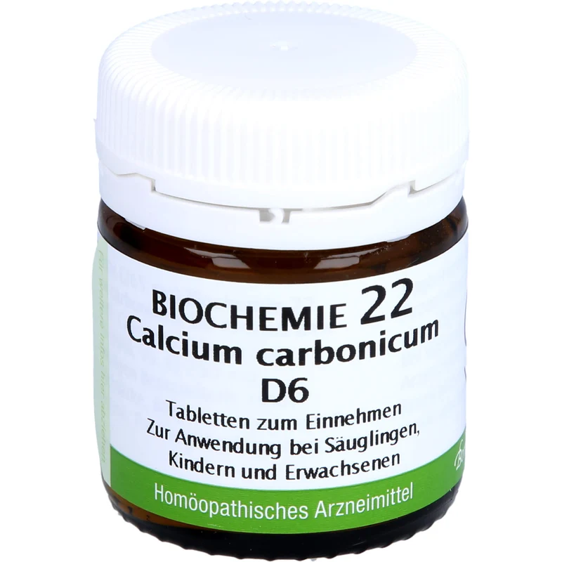 Biochemie 22 Calcium carbonicum Bombastus D6 Tbl., 80 St TAB