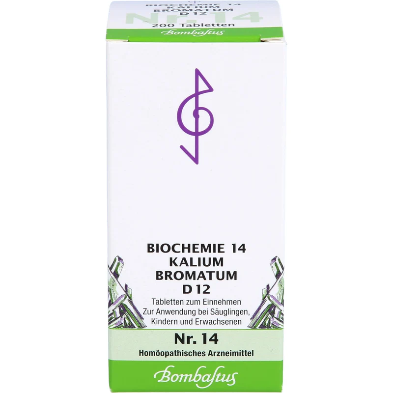 Biochemie 14 Kalium bromatum Bombastus D12 Tbl., 200 St TAB