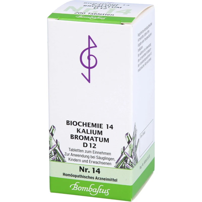 Biochemie 14 Kalium bromatum Bombastus D12 Tbl., 200 St TAB