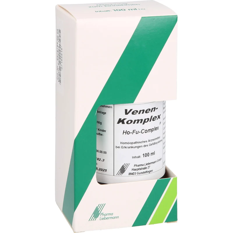 Pharma Liebermann Venen Komplex Ho Fu Complex Tropfen, 100 ml Lösung