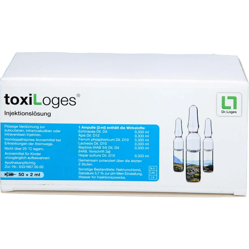 Toxi-Loges Injektionslösung, 50 St. Ampullen