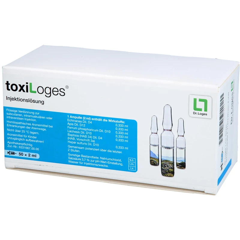 Toxi-Loges Injektionslösung, 50 St. Ampullen