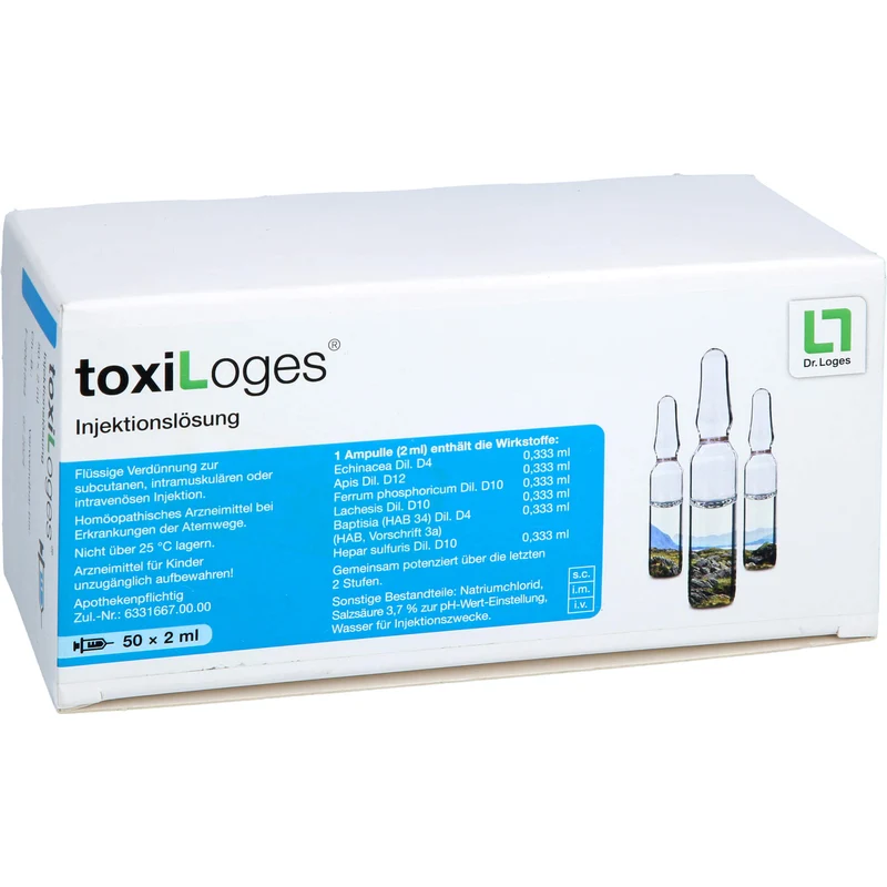 Toxi-Loges Injektionslösung, 50 St. Ampullen