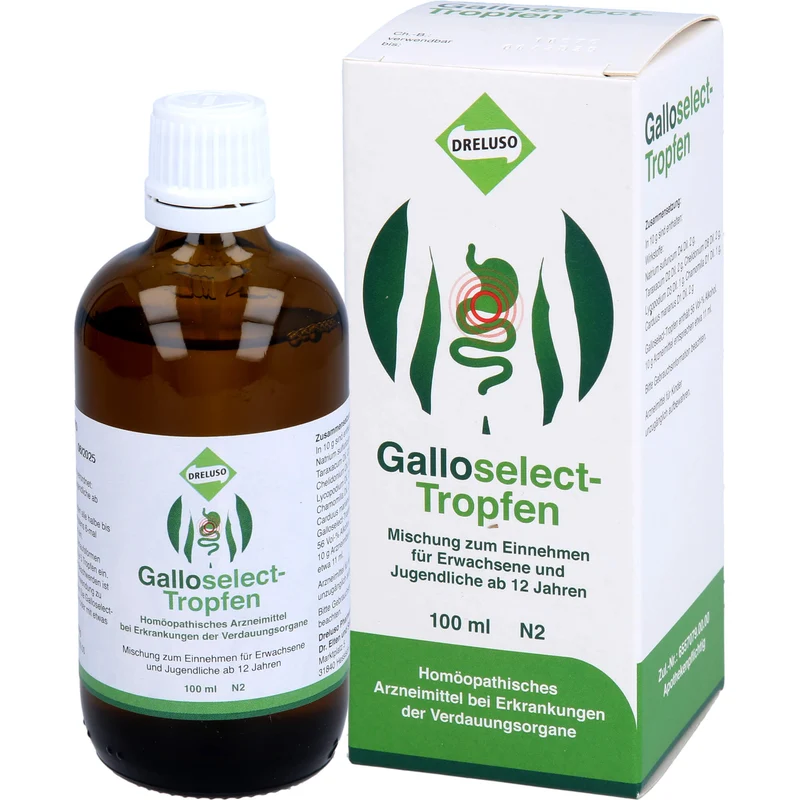 Galloselect Tropfen bei Erkrankungen der Verdauungsorgane, 100 ml Lösung