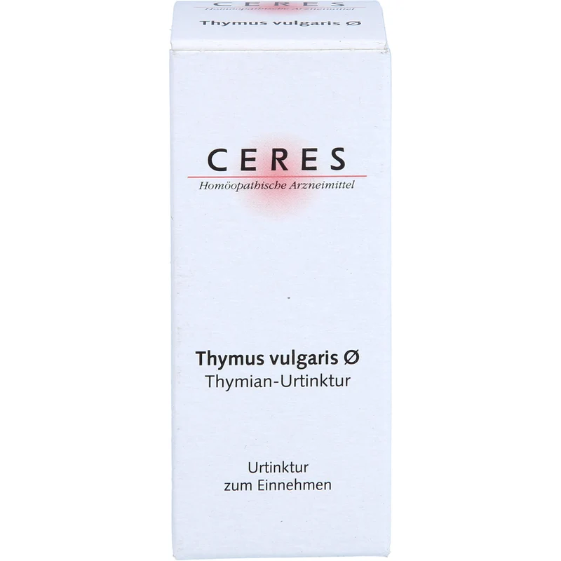 CERES Thymus vulgaris ø Urtinktur, 20 ml Lösung