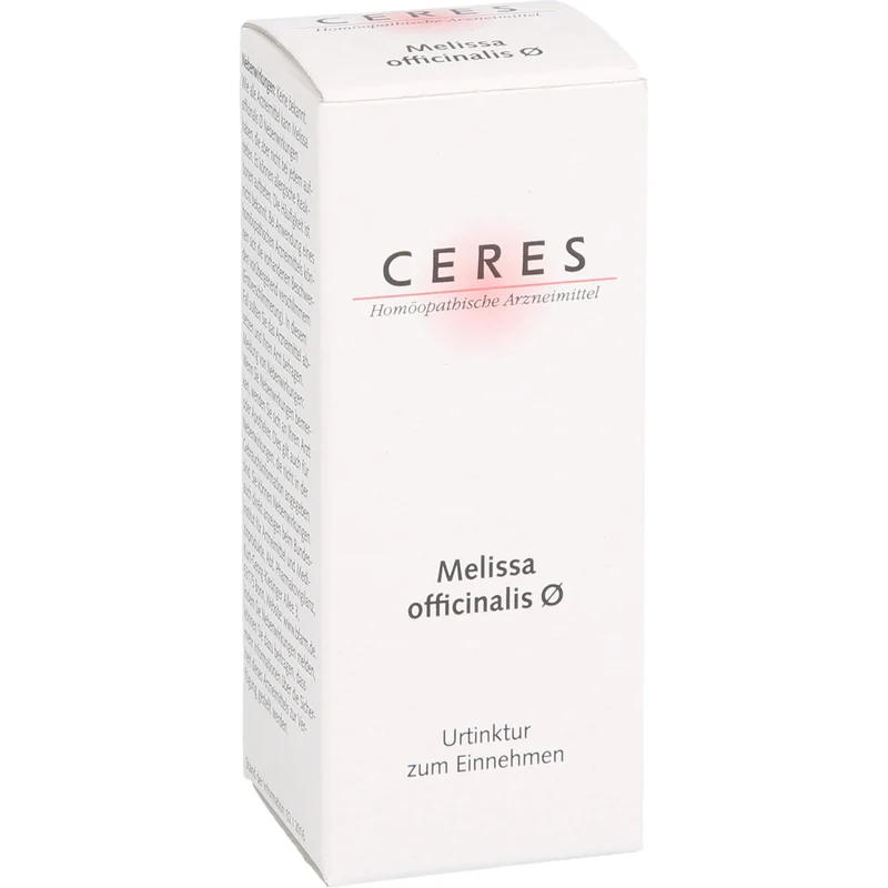 Ceres Melissa offic. Urtinktur, 20 ml Lösung
