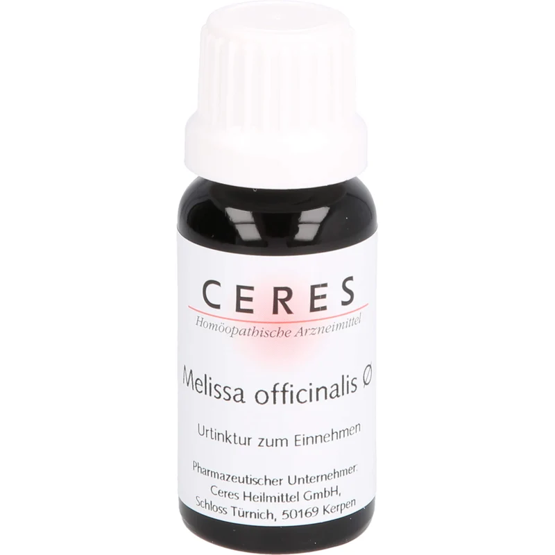 Ceres Melissa offic. Urtinktur, 20 ml Lösung