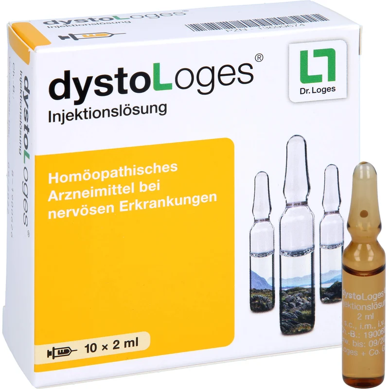 dystoLoges Injektionslösung Ampullen bei nervösen Erkrankungen, 10 St. Ampullen
