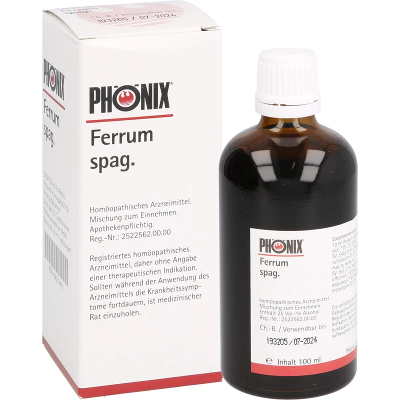 PHÖNIX Ferrum spag. Tropfen, 100 ml Lösung