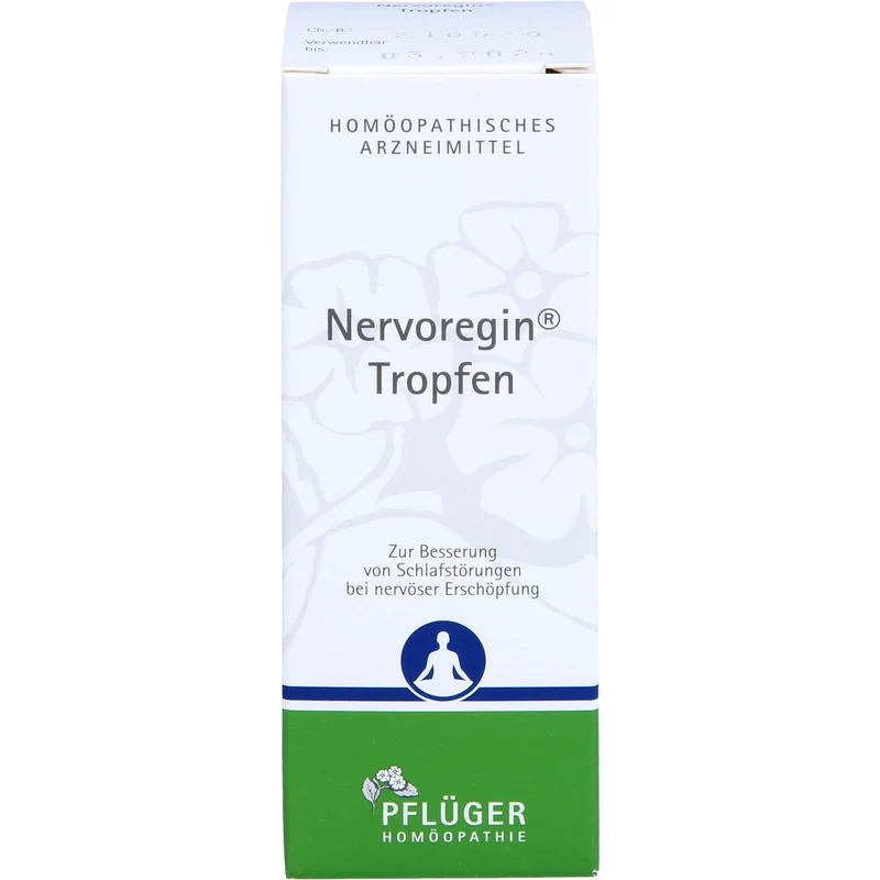 Nervoregin Tropfen bei Schlafstörungen und Einschlafschwierigkeiten, 50 ml Lösung