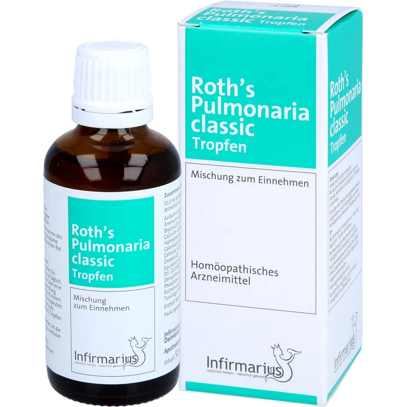 Roth's Pulmonaria classic Tropfen, 50 ml Lösung