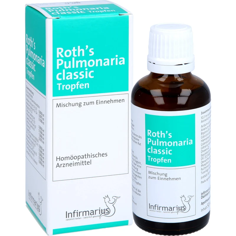Roth's Pulmonaria classic Tropfen, 50 ml Lösung