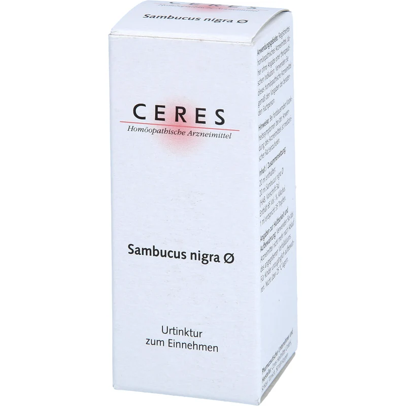 Ceres Sambucus nigra Urtinktur, 20 ml Lösung