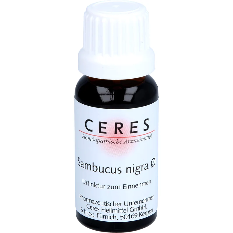 Ceres Sambucus nigra Urtinktur, 20 ml Lösung