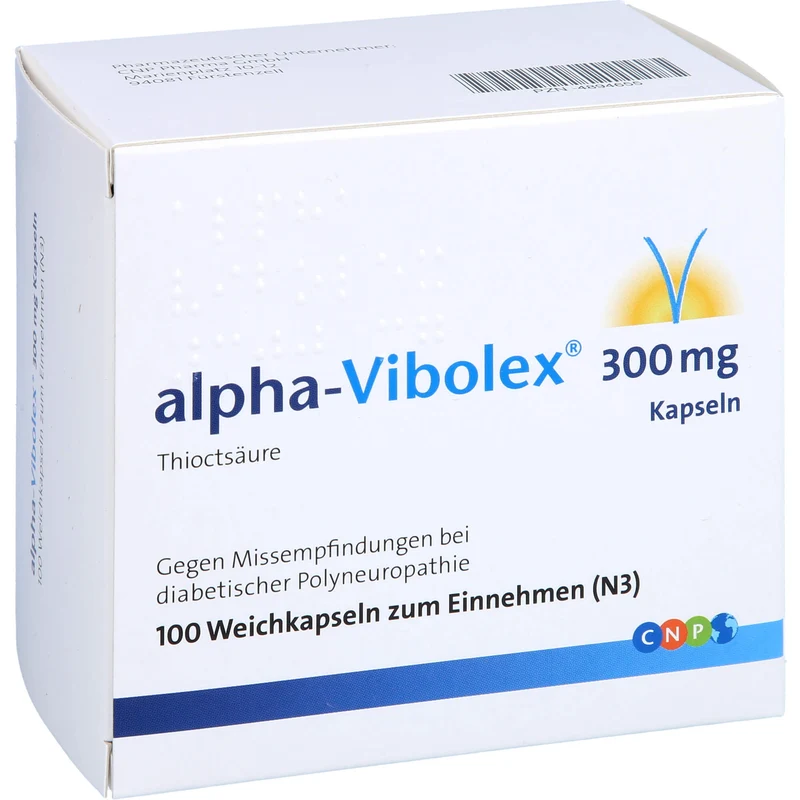 alpha-Vibolex® 300 mg Kapseln, Weichkapseln, 100 St WKA
