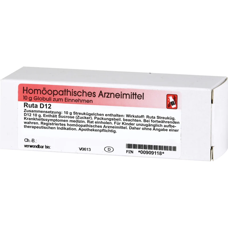 Ruta D12 Reckeweg Glob., 10 g GLO