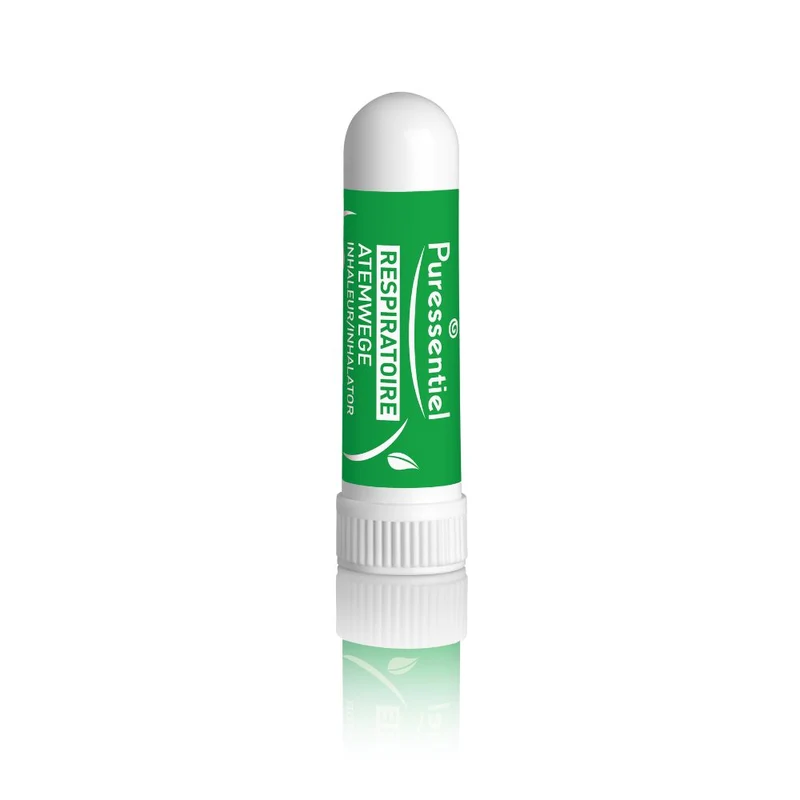 Puressentiel Resp Ok Inhalator – Natürliche Hilfe bei Erkältungssymptomen – mit 19 ätherischen Ölen, 1 ml ätherisches Öl