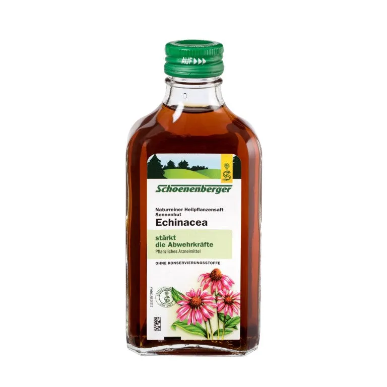 Schoenenberger naturreiner Heilpflanzensaft Echinacea stärkt die Abwehrkräfte, 600 ml Lösung