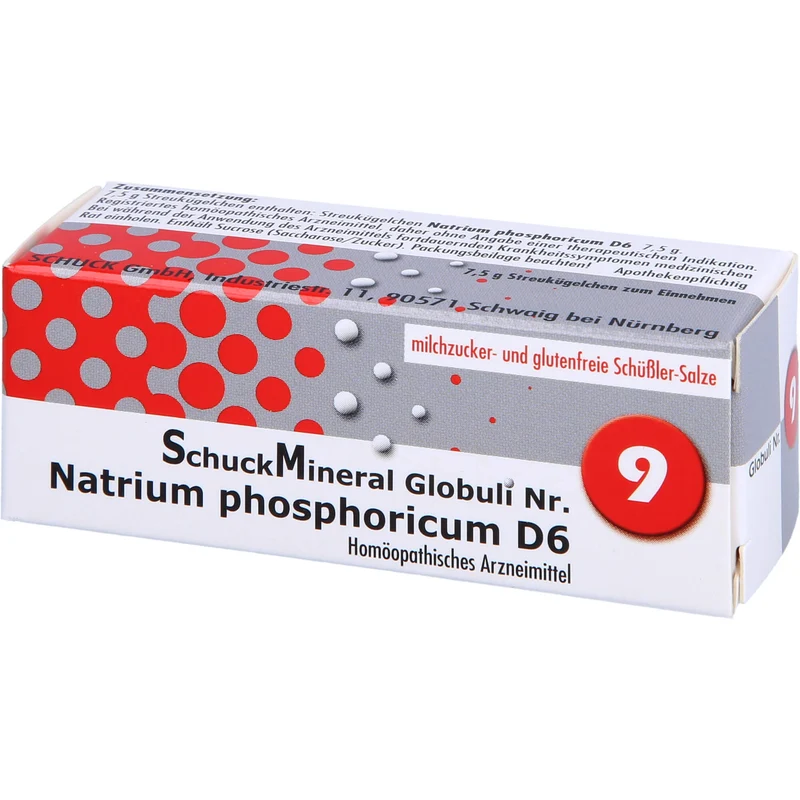 Schuckmineral Globuli 9 Natrium phosphoricum D6, 7.5 g GLO