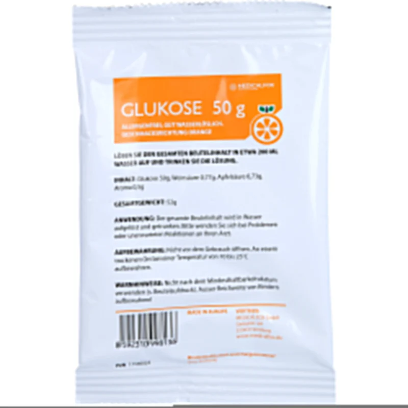 Glukose 50g Orange, 50 g PLE