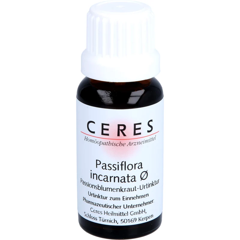 CERES Passiflora incarnata ø Urtinktur, 20 ml Lösung